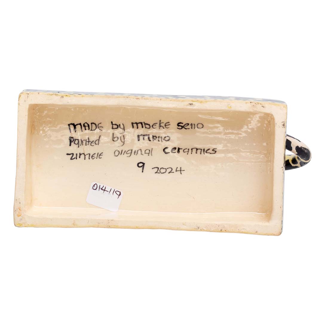 Leopard & monkey rider sculpture