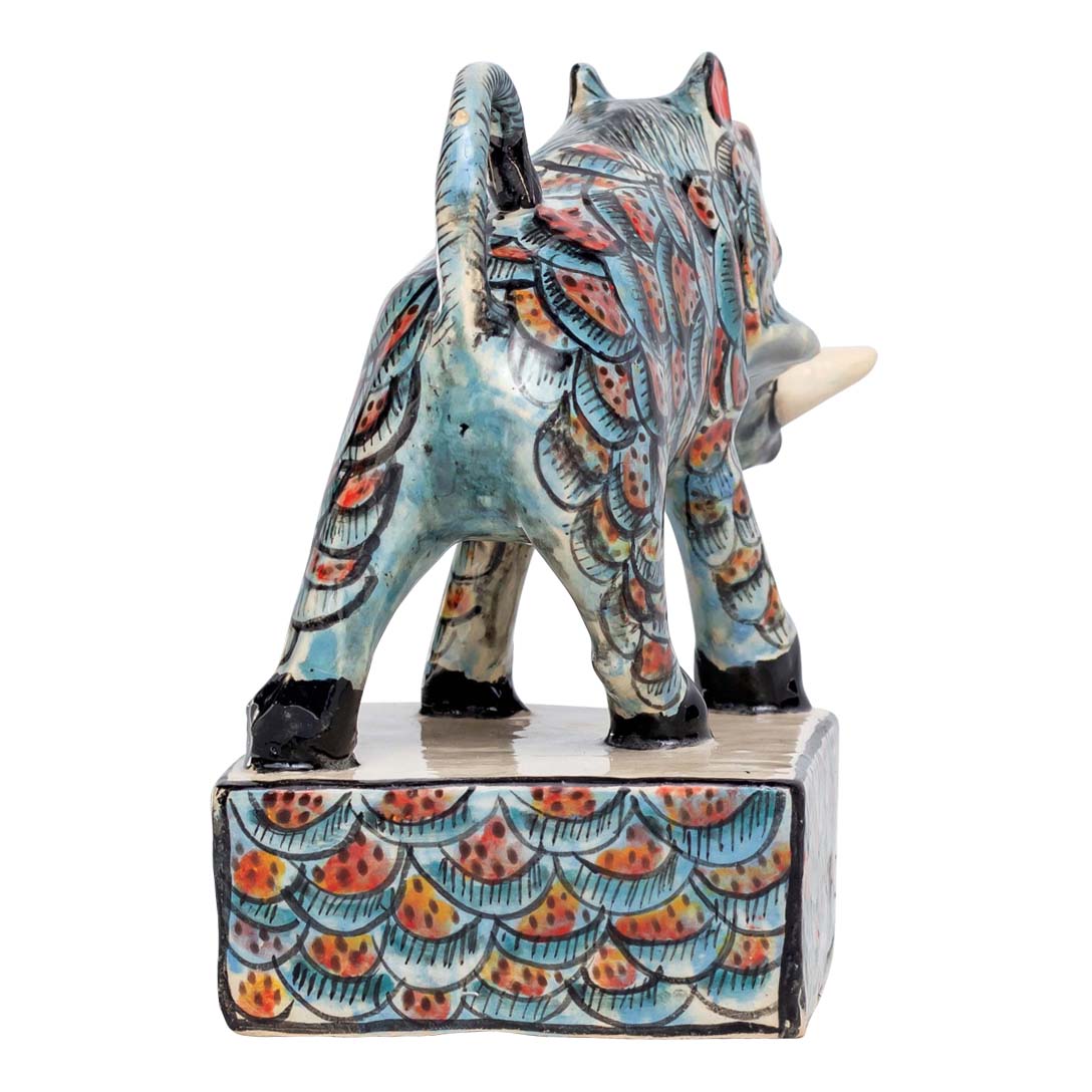 Warthog sculpture