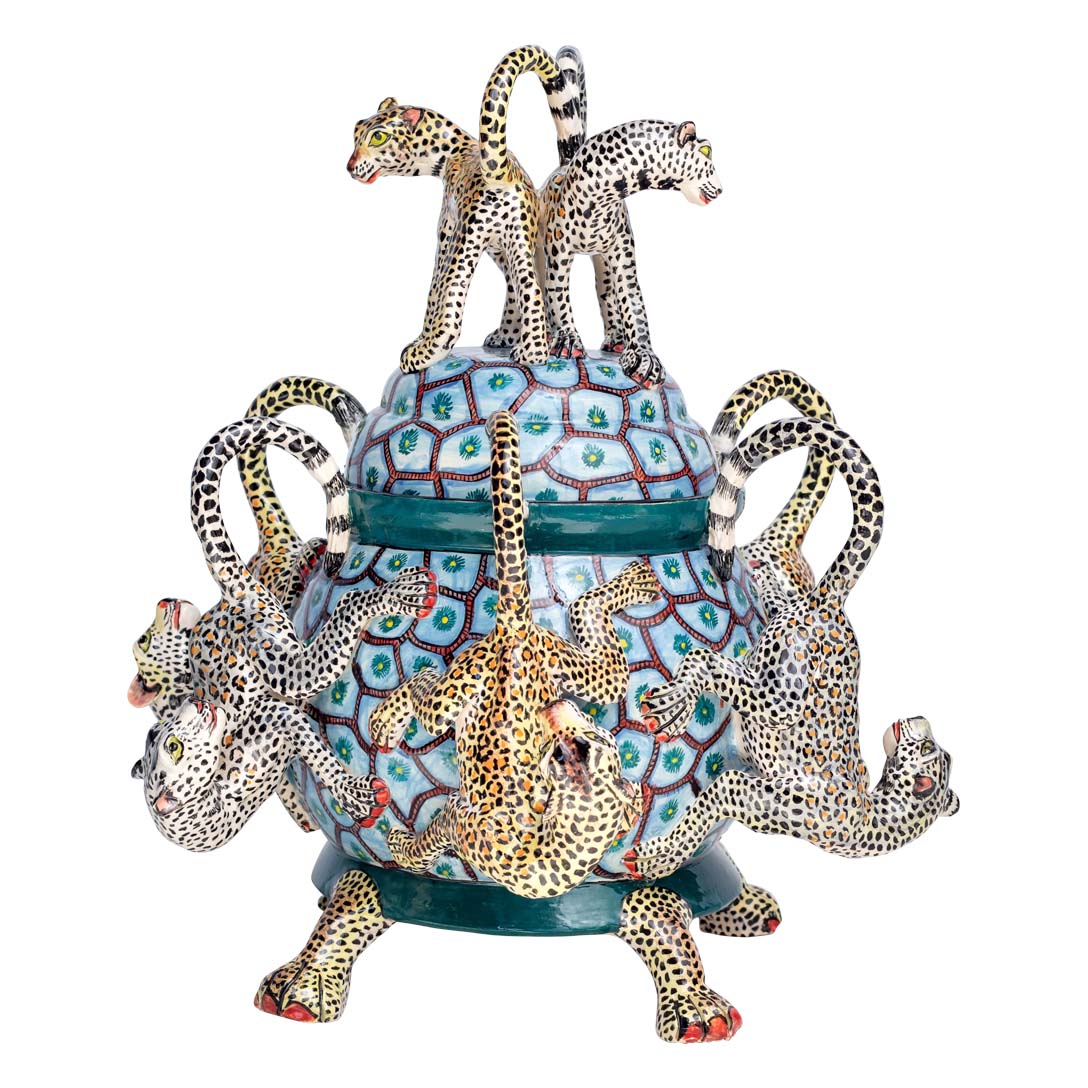 Leopard tureen