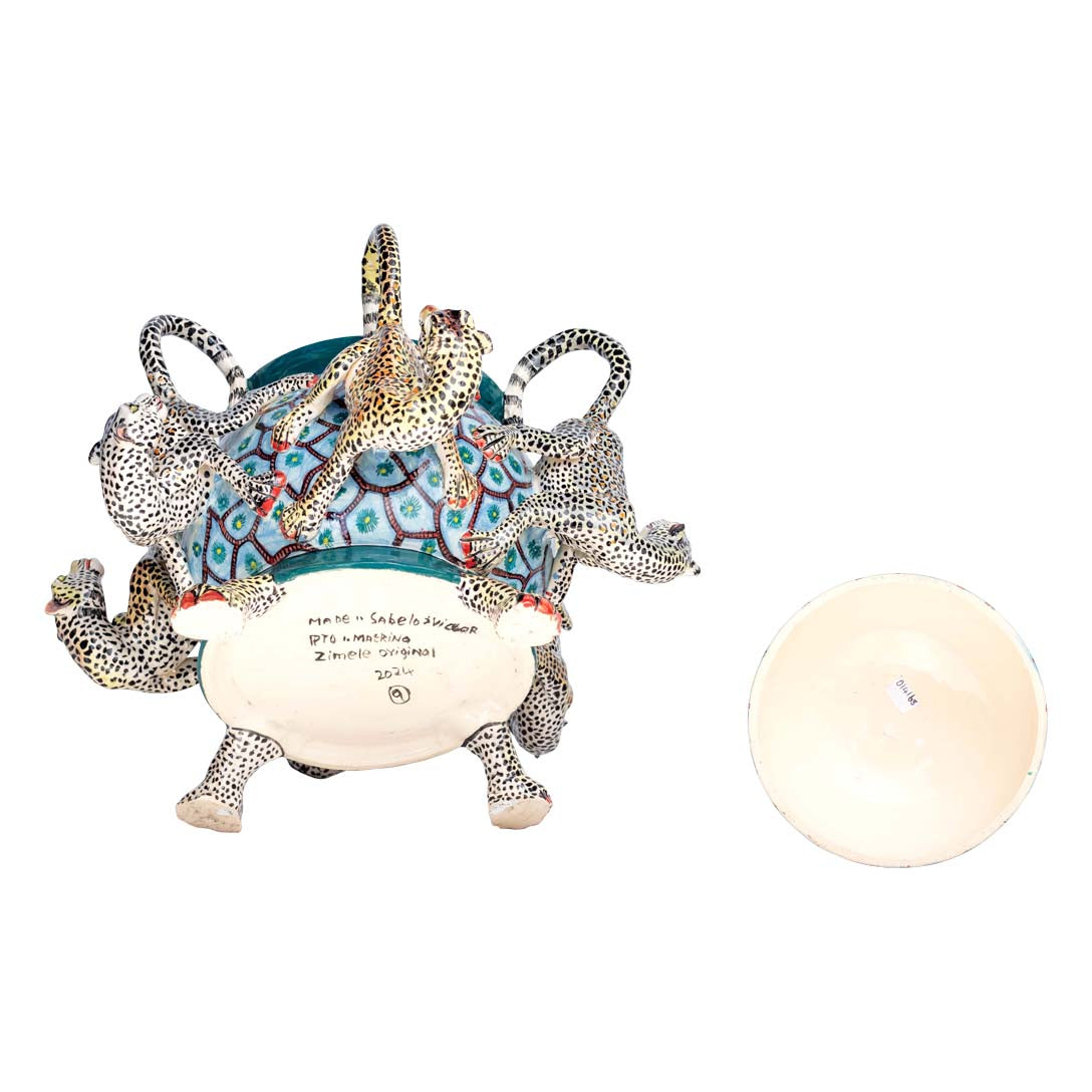 Leopard tureen