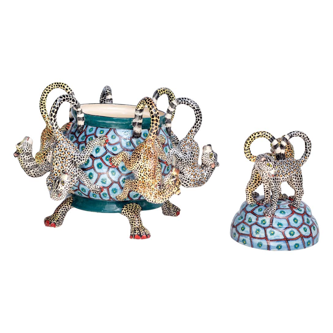 Leopard tureen