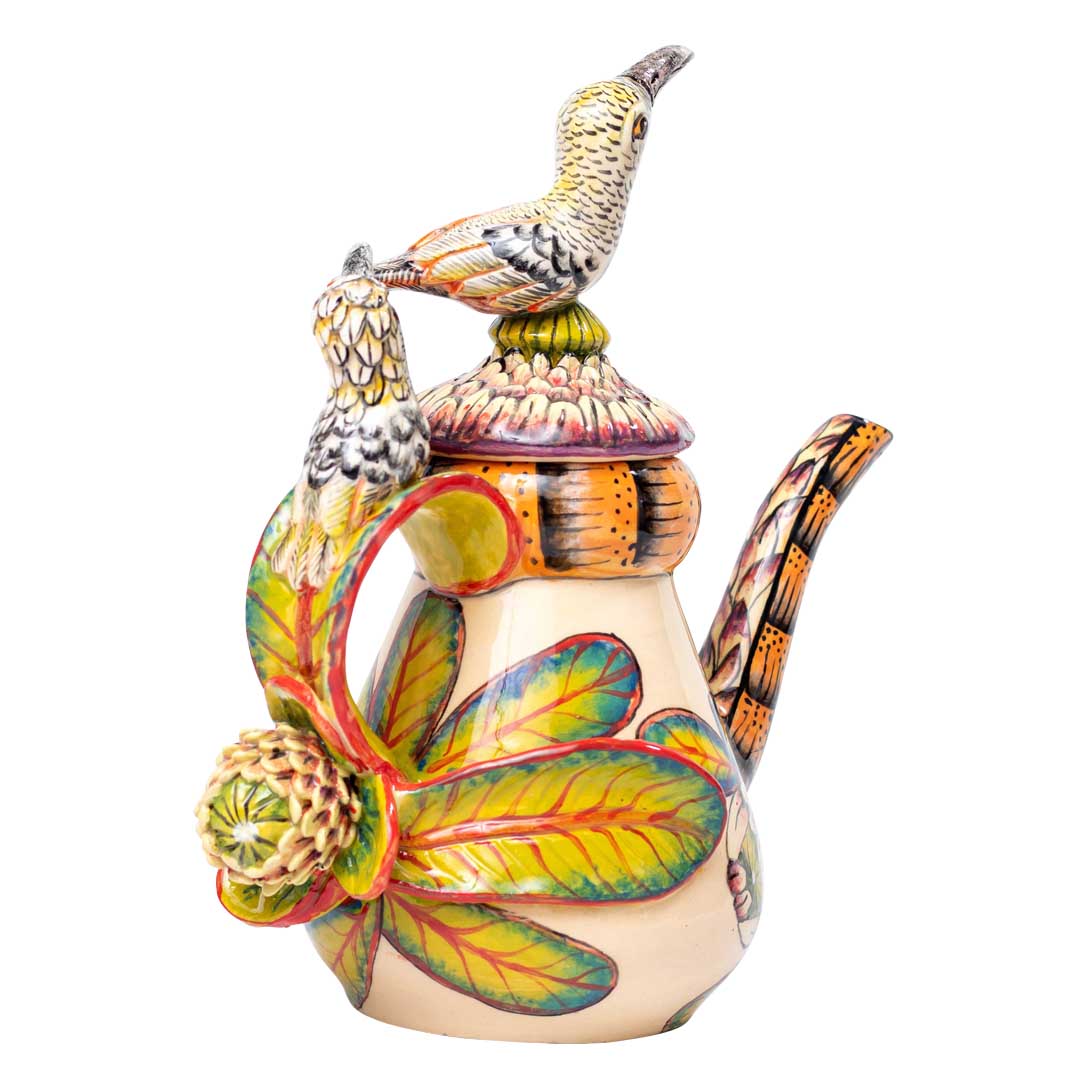 Kingfisher teapot
