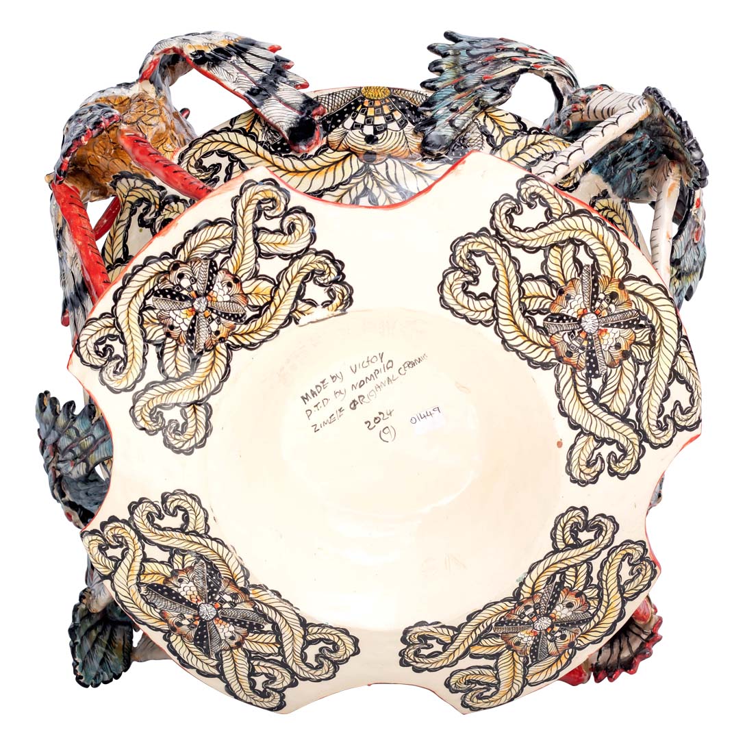 Herons & hoppoes bowl