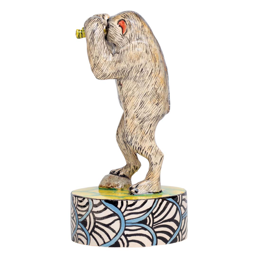 Monkey sculpture