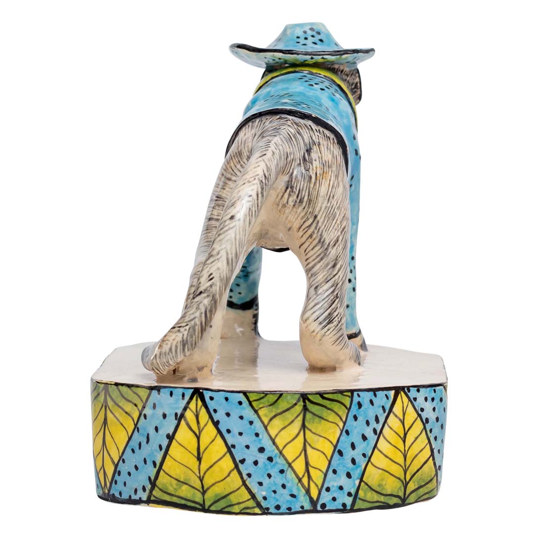 Monkey sculpture