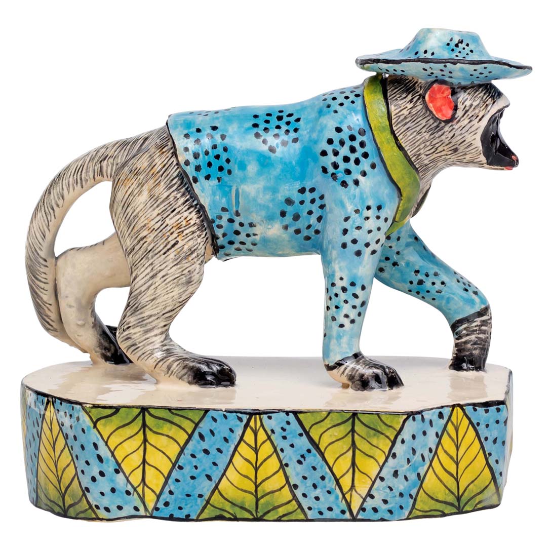 Monkey sculpture