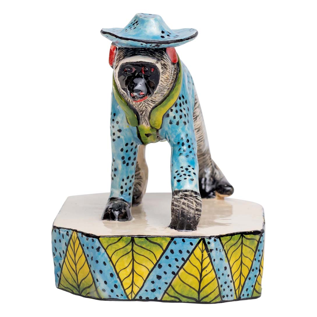 Monkey sculpture
