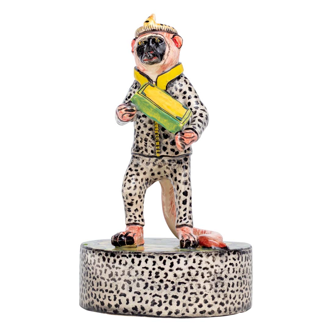 Monkey sculpture