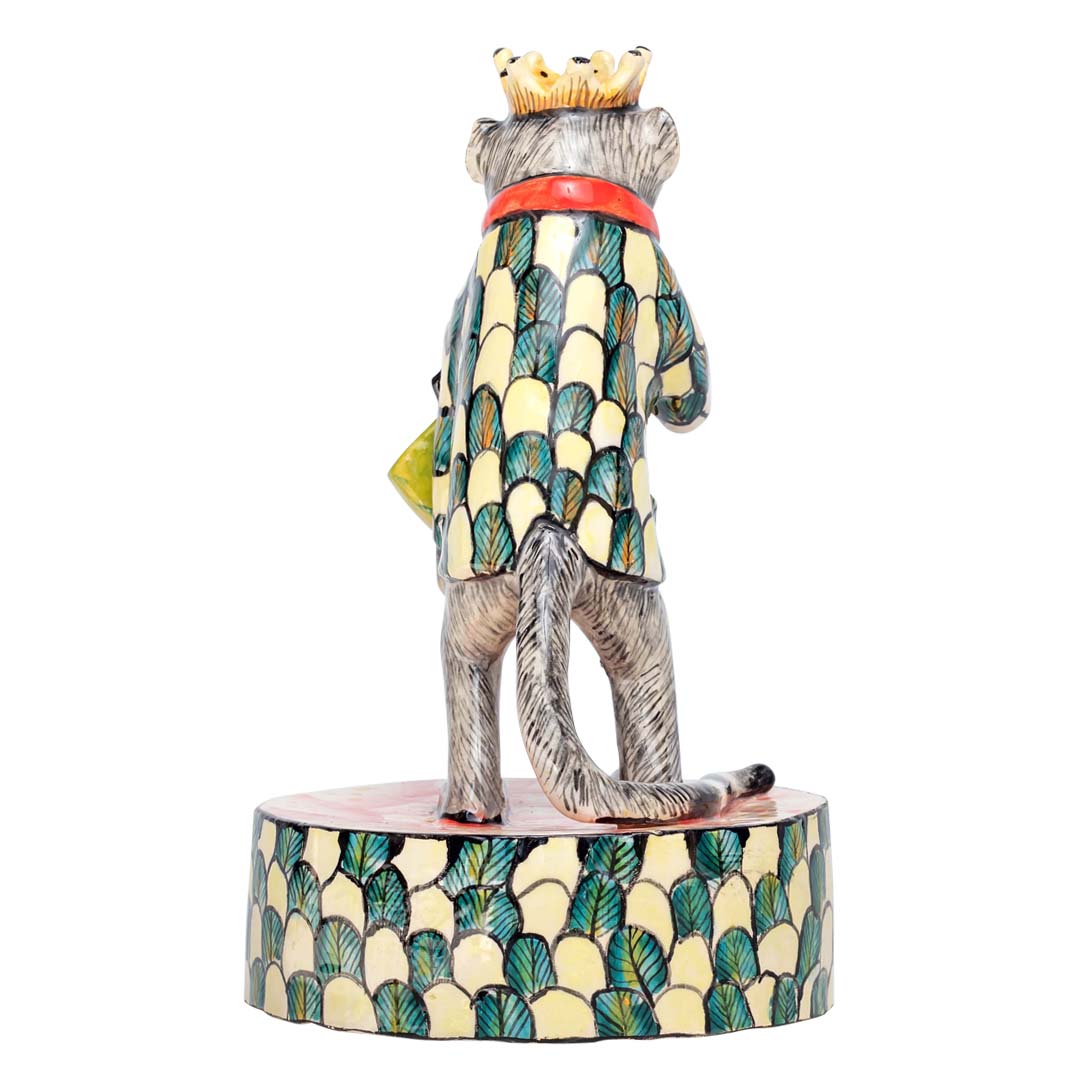 Monkey sculpture