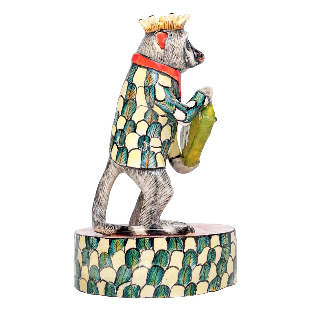 Monkey sculpture