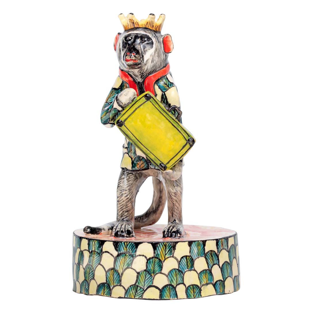 Monkey sculpture