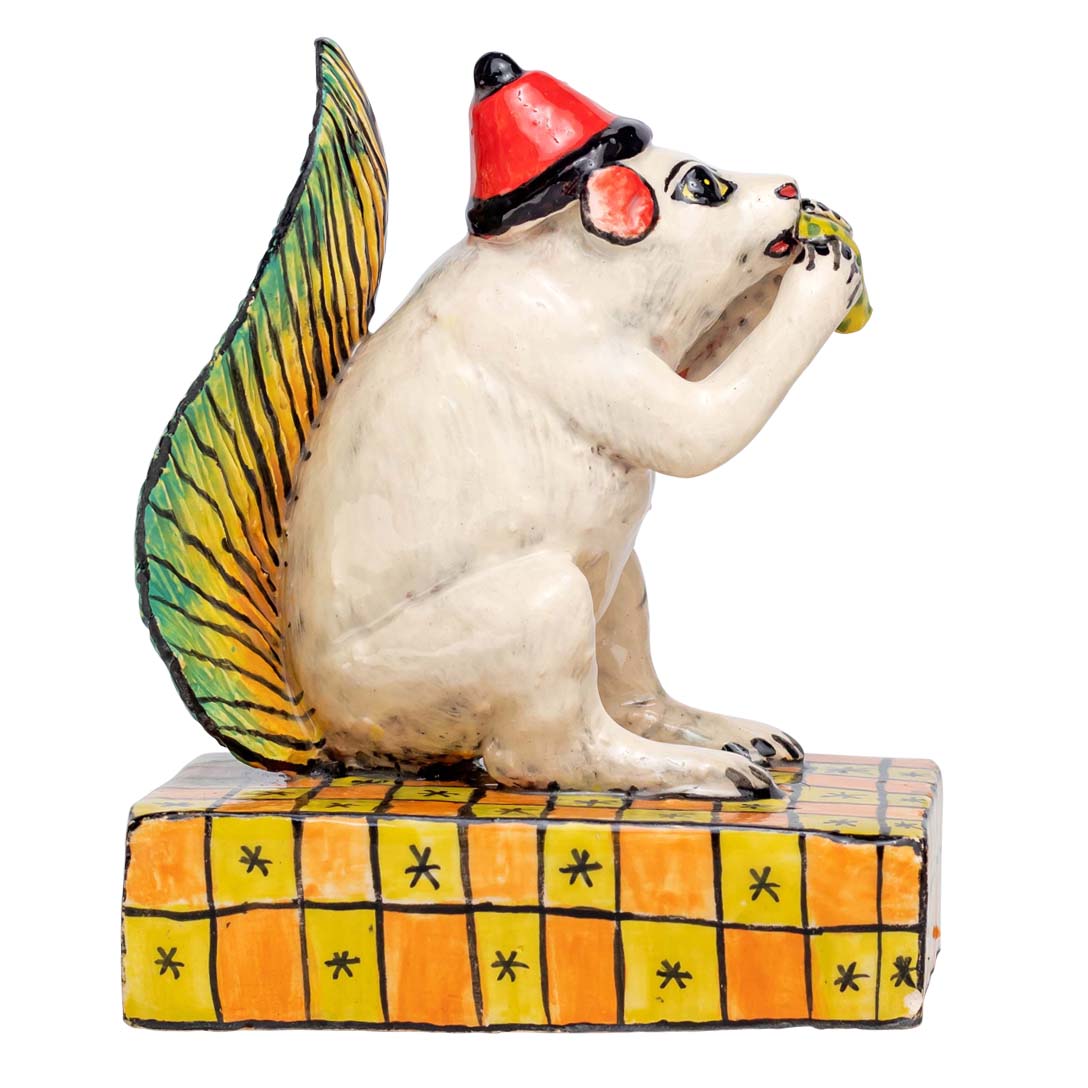 Squirrel sculpture
