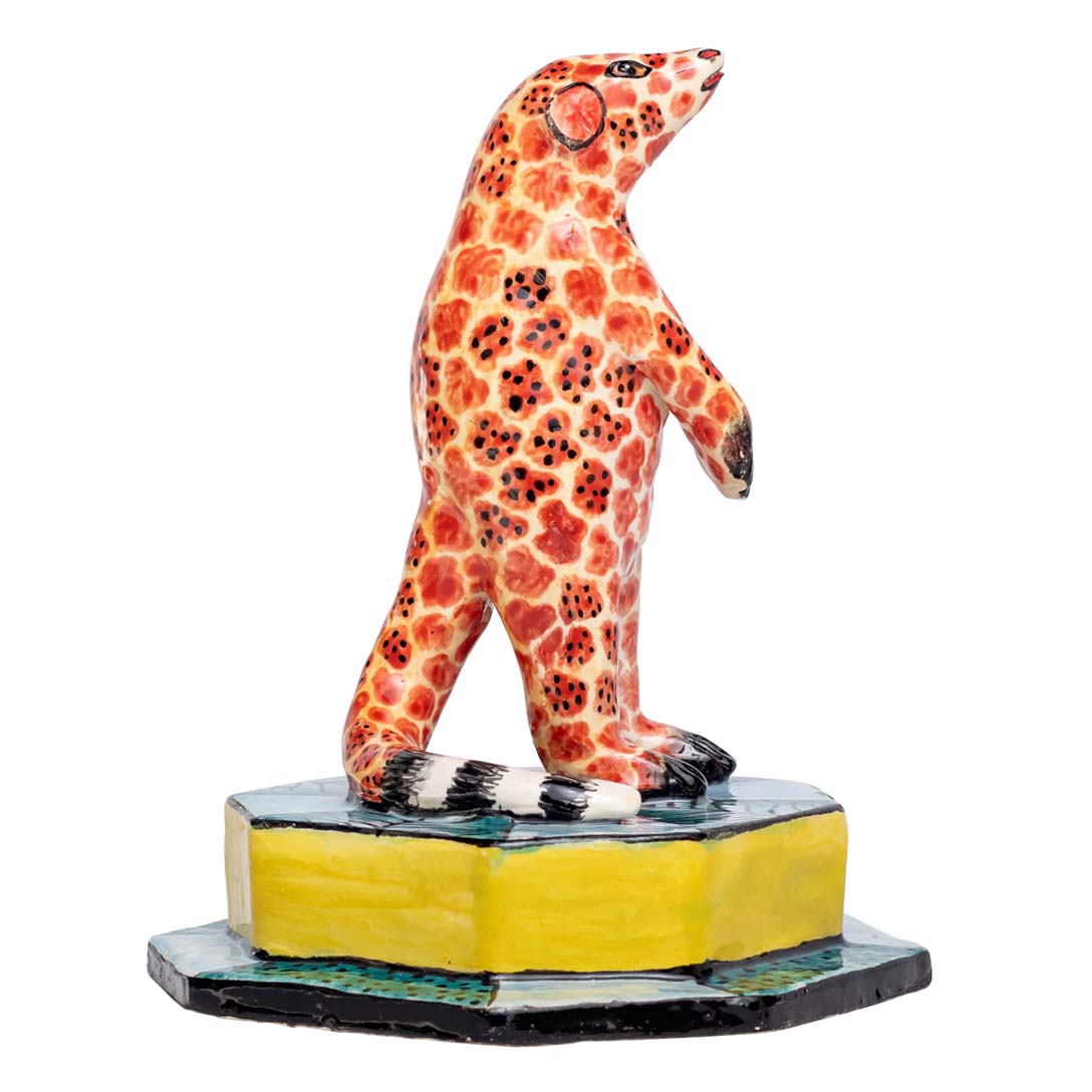 Mongoose sculpture