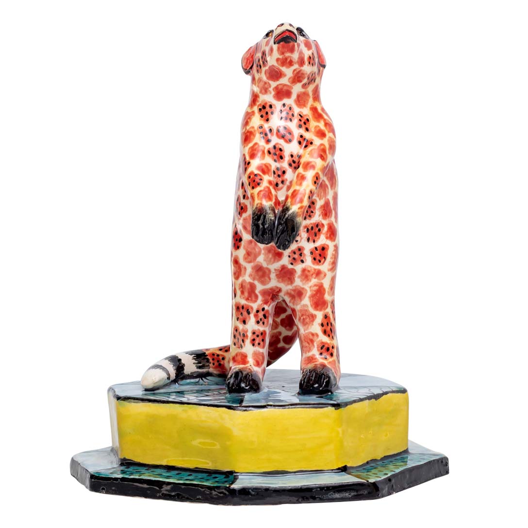 Mongoose sculpture