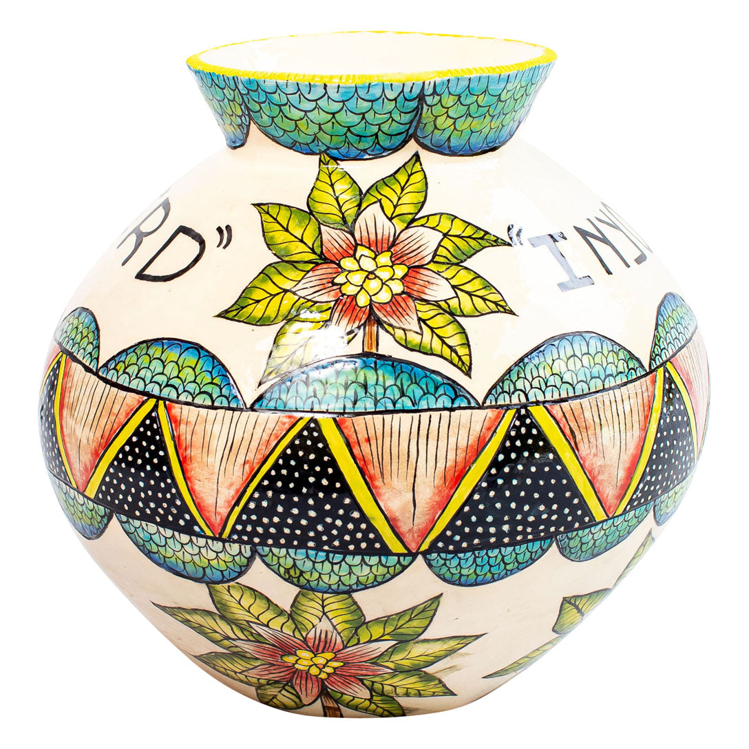 Bird flower vase