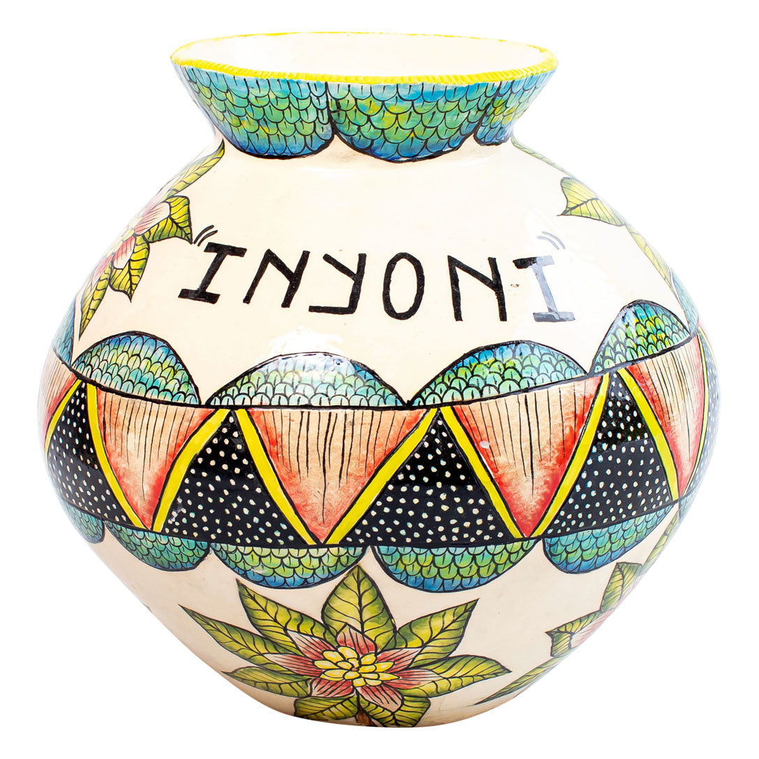 Bird flower vase