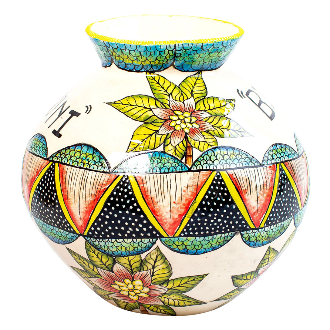 Bird flower vase