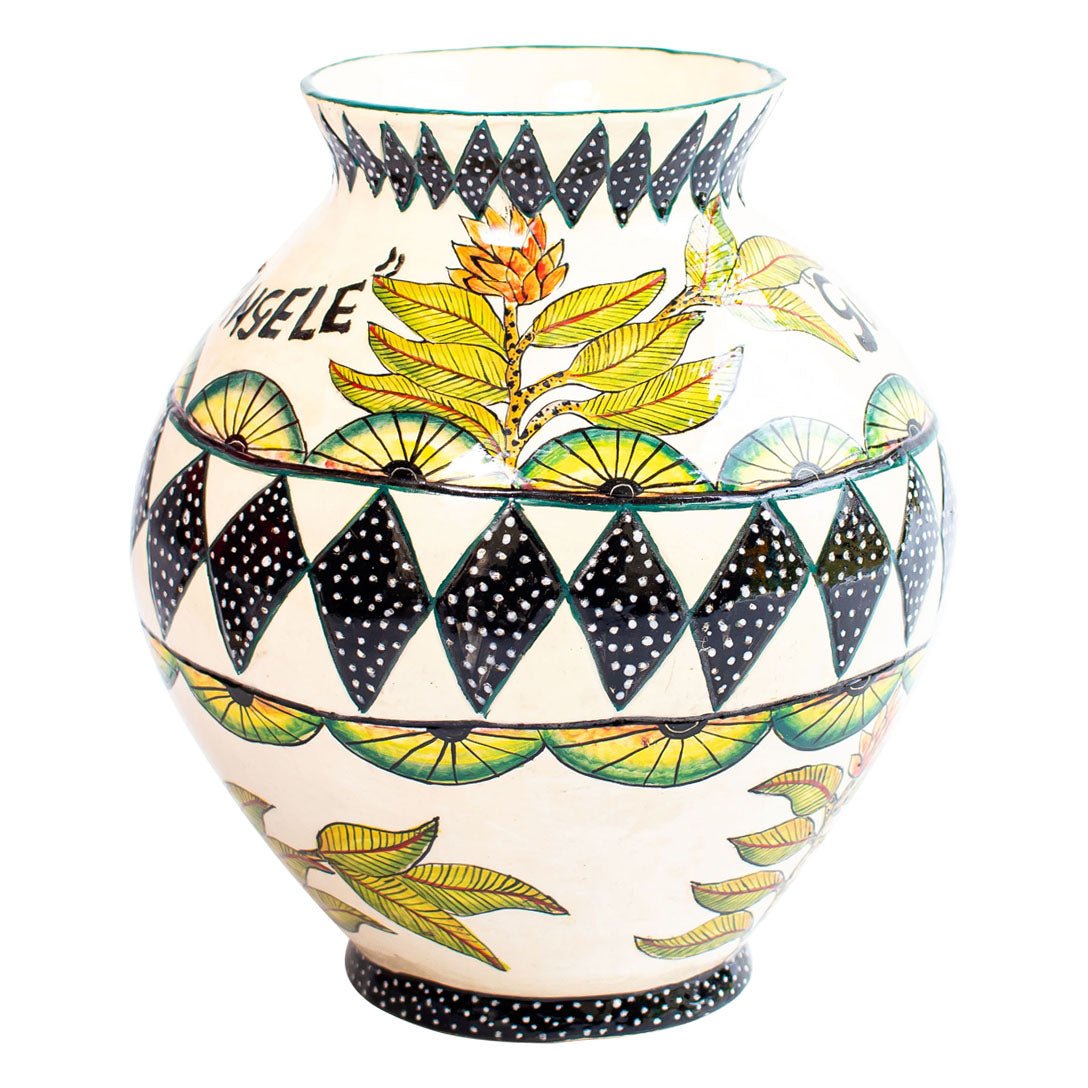 Guineafowl flower vase