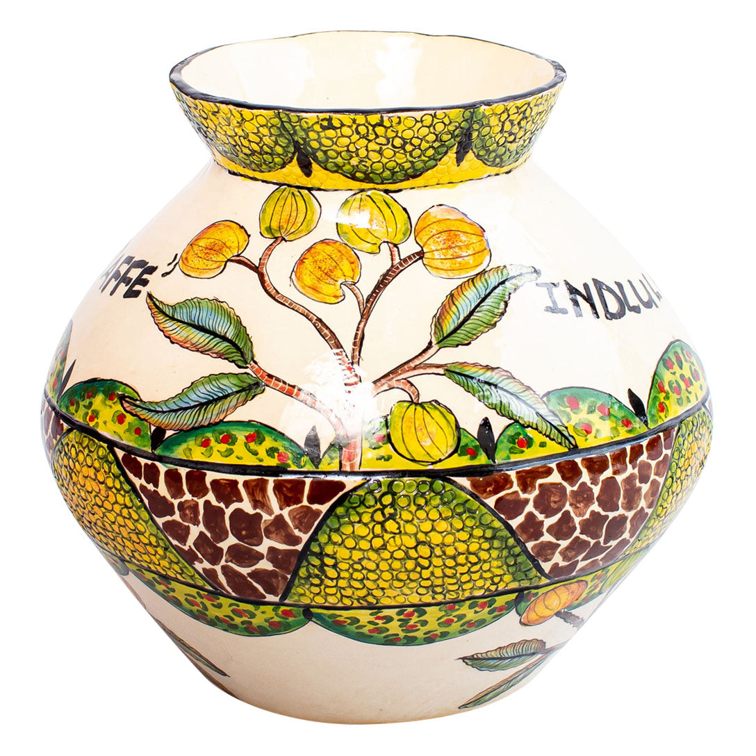 Giraffe flower vase