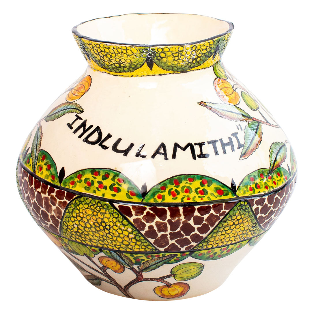 Giraffe flower vase
