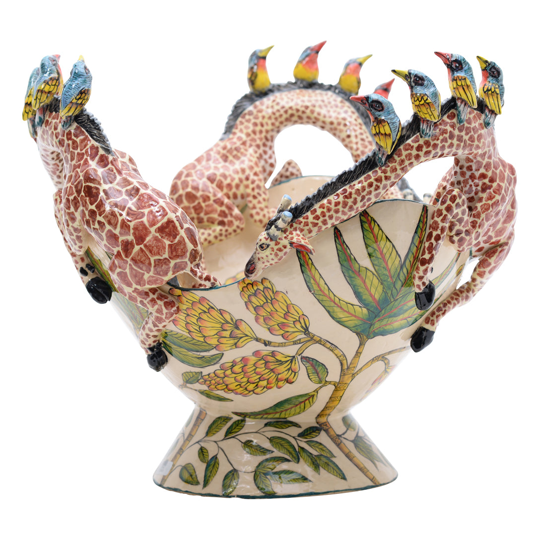 Giraffes bowl