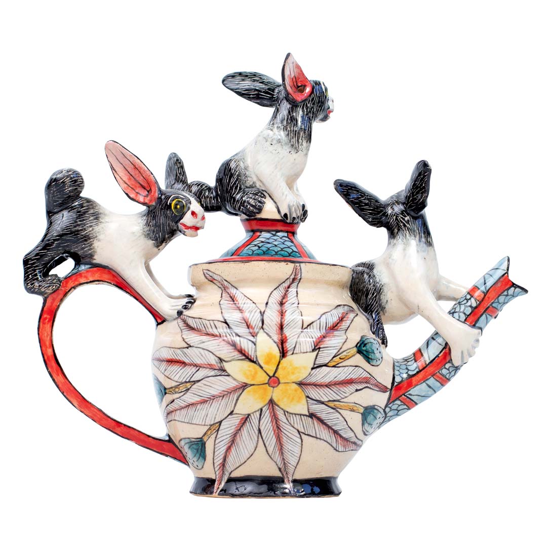 Rabbit teapot