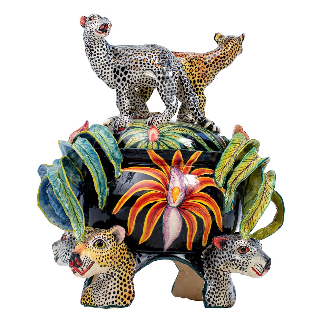 Leopard tureen