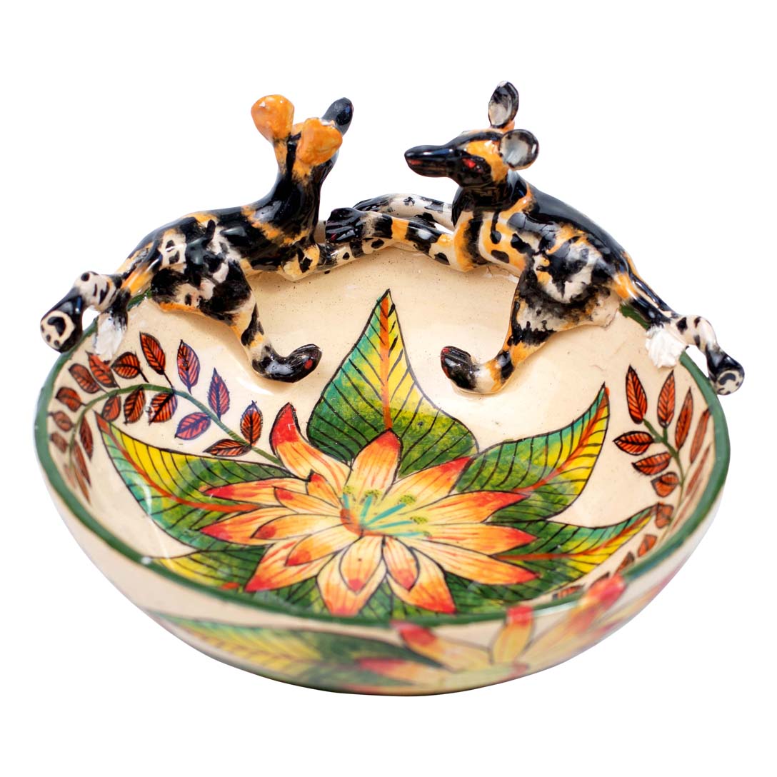 Wild dog dish