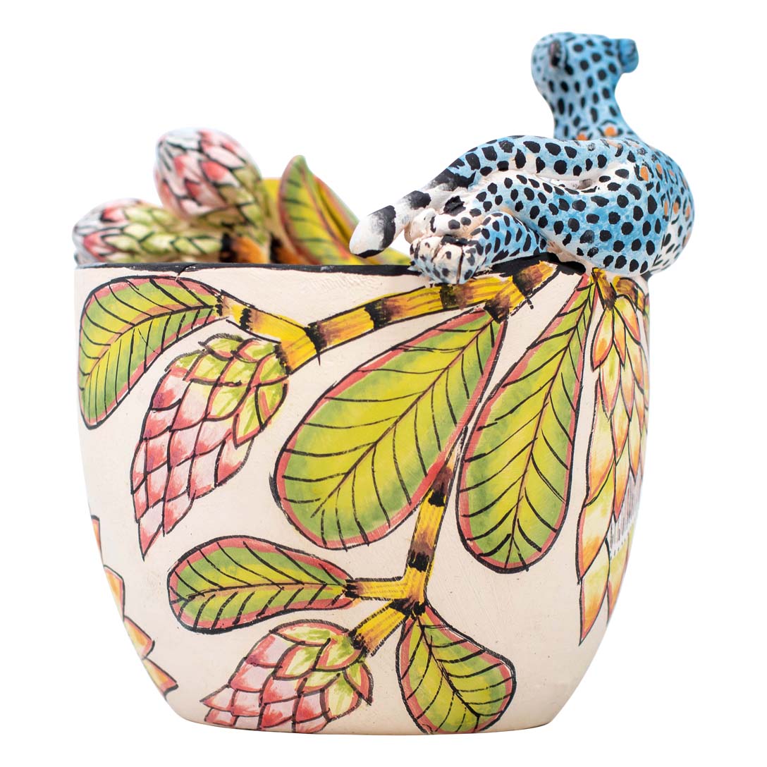 Leopard bowl