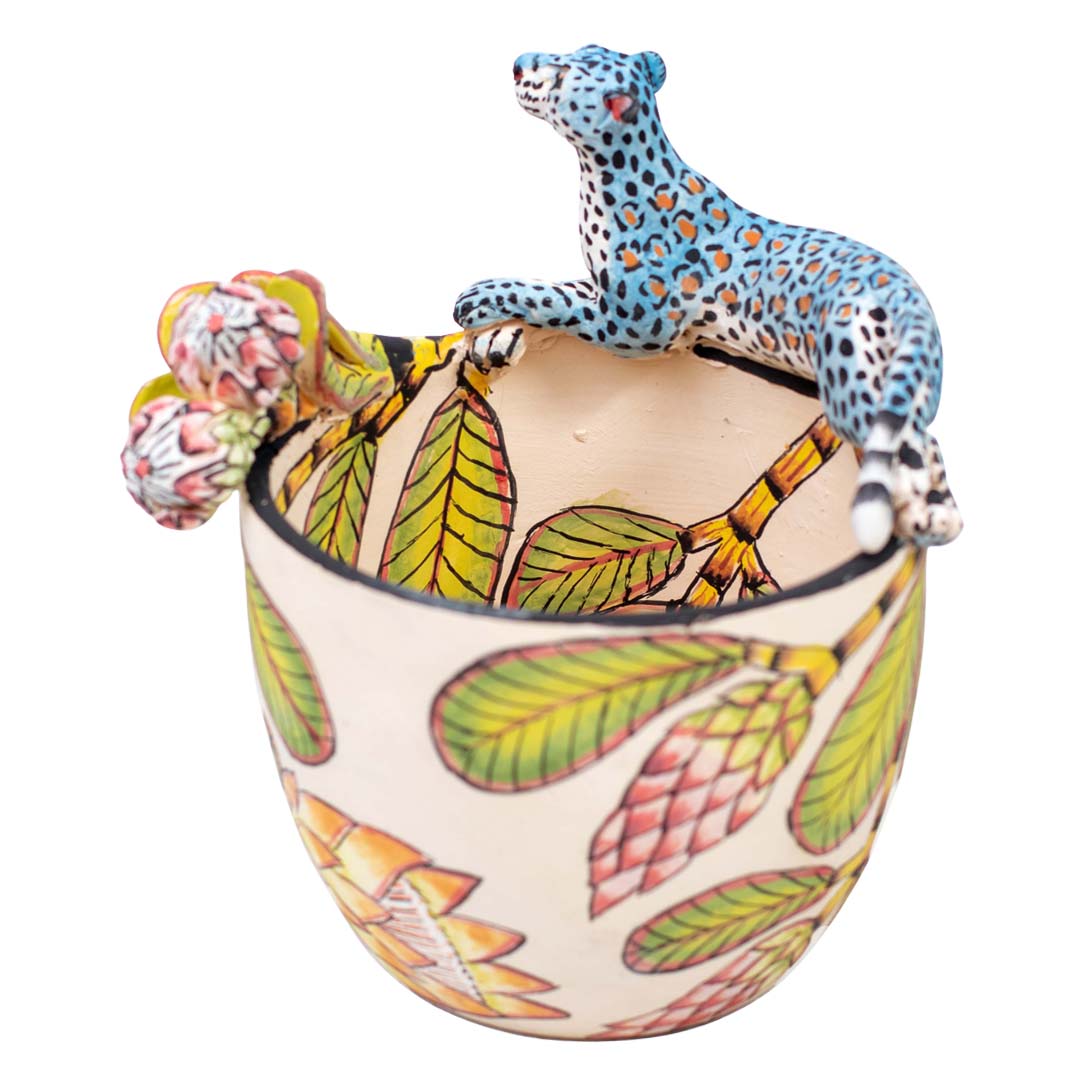 Leopard bowl