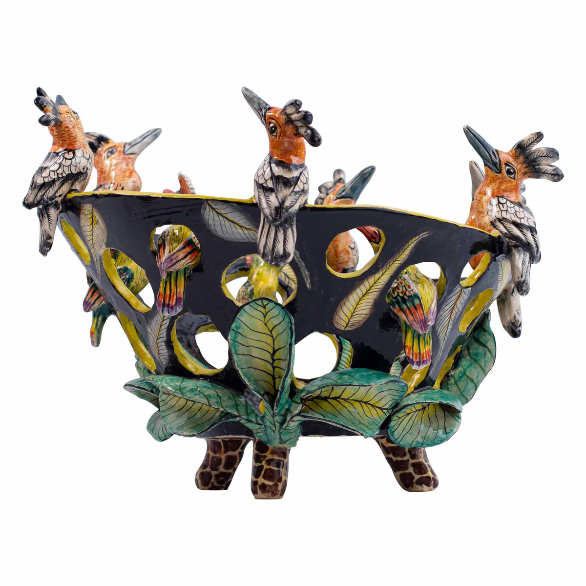 Hoopoes & turacos bowl