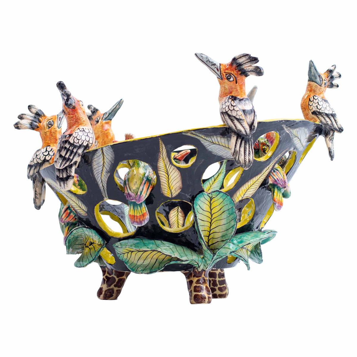 Hoopoes & turacos bowl