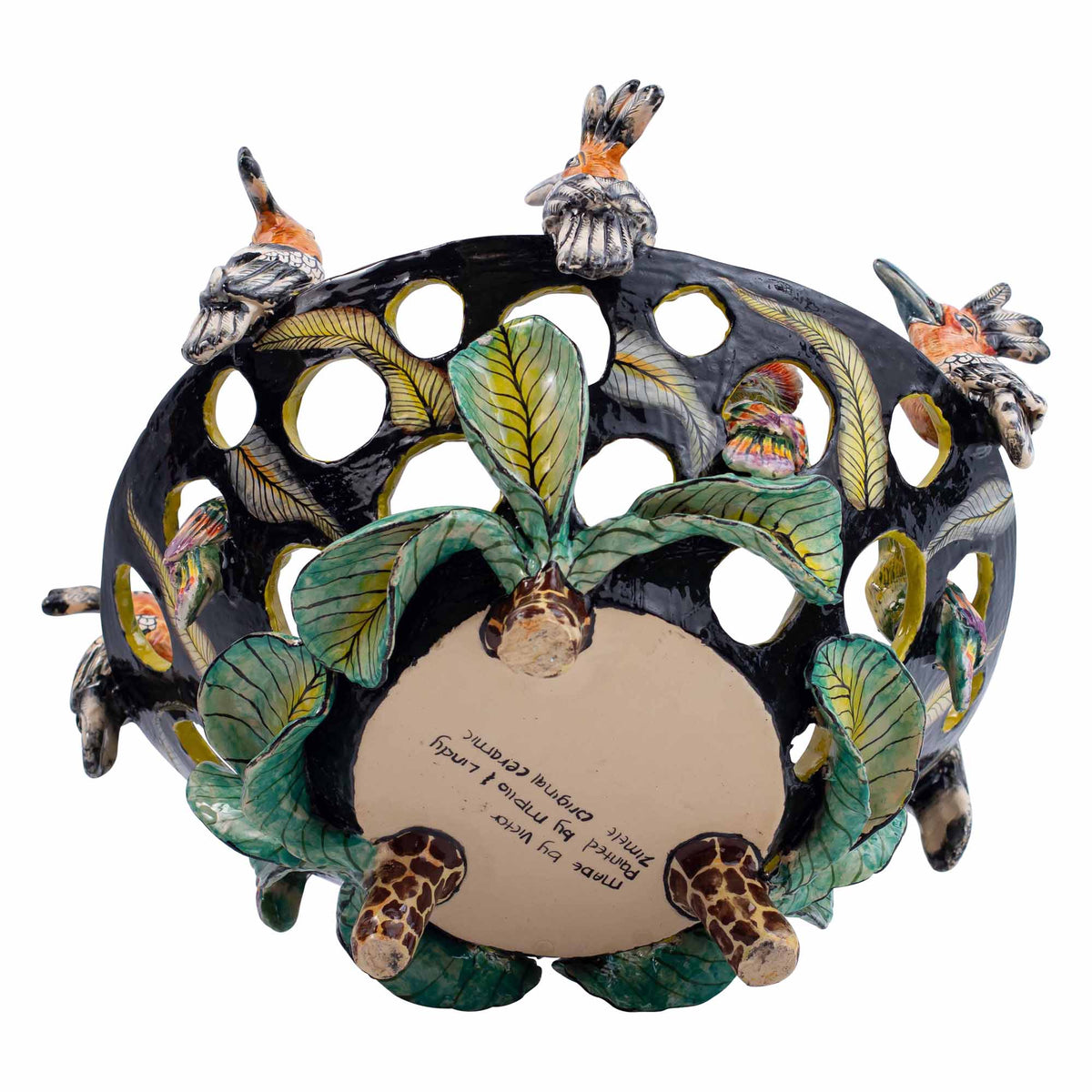 Hoopoes & turacos bowl