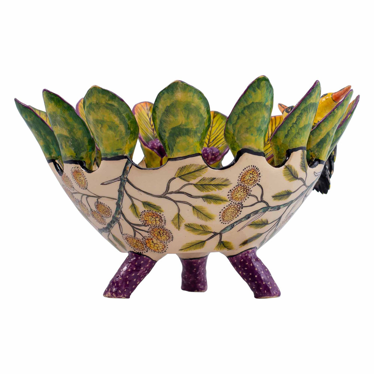 Eurasian golden oriole bowl