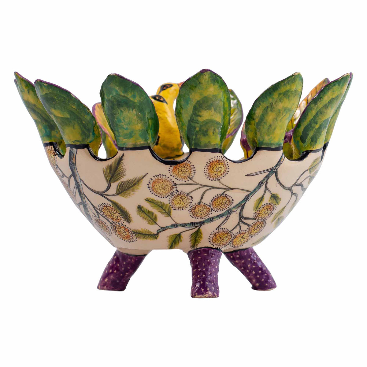 Eurasian golden oriole bowl