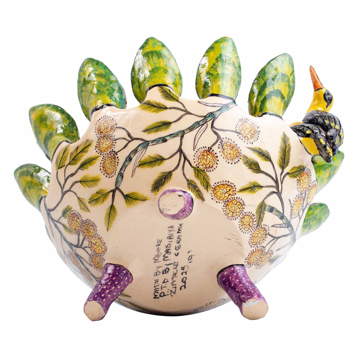 Eurasian golden oriole bowl