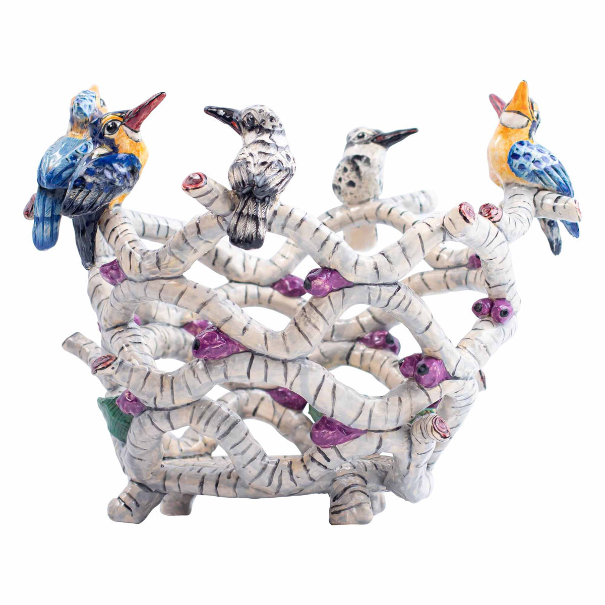 Kingfishers berries fruit bowl