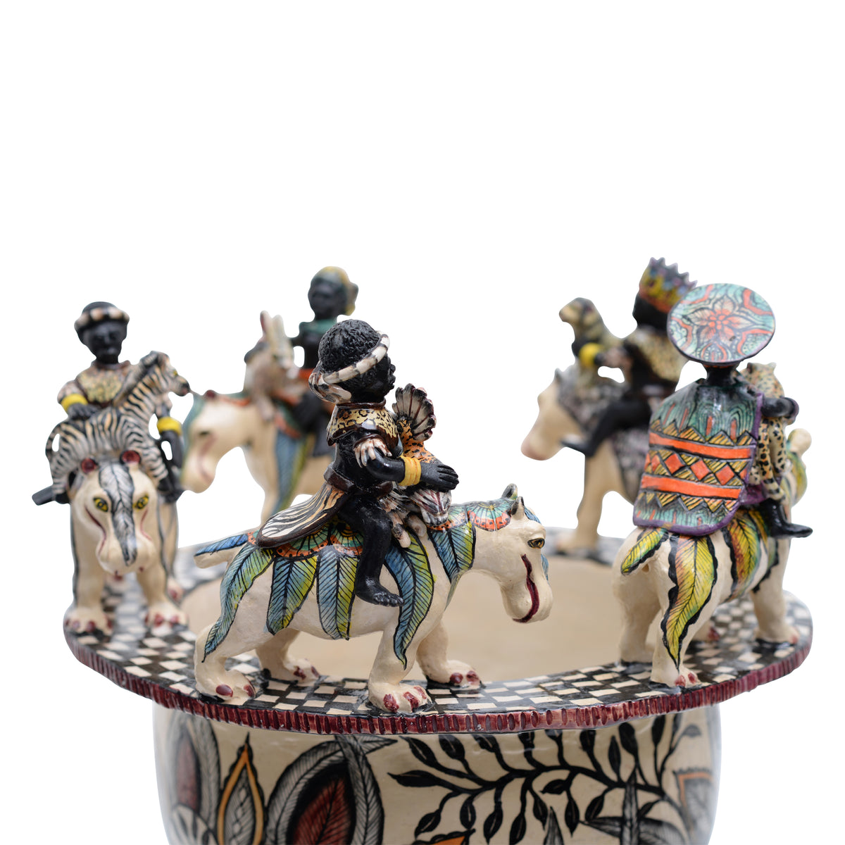 Royal family vase