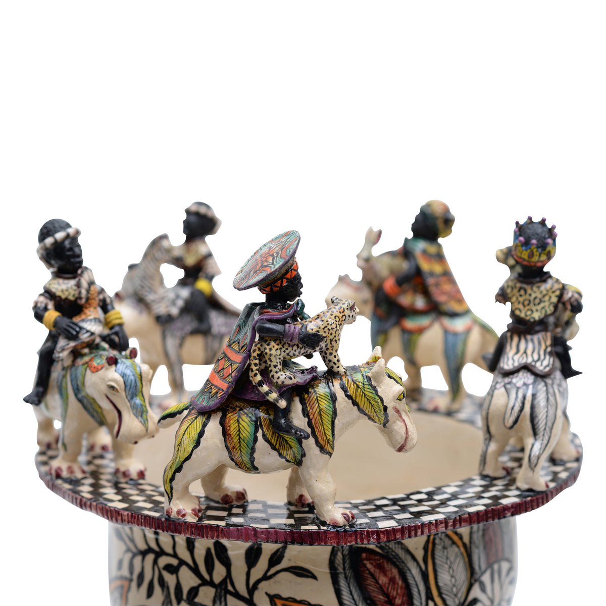 Royal family vase
