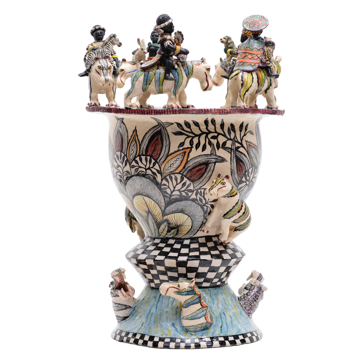 Royal family vase