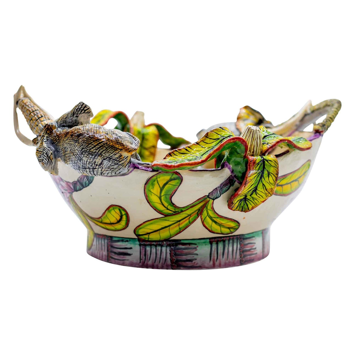 Elephant & flower bowl