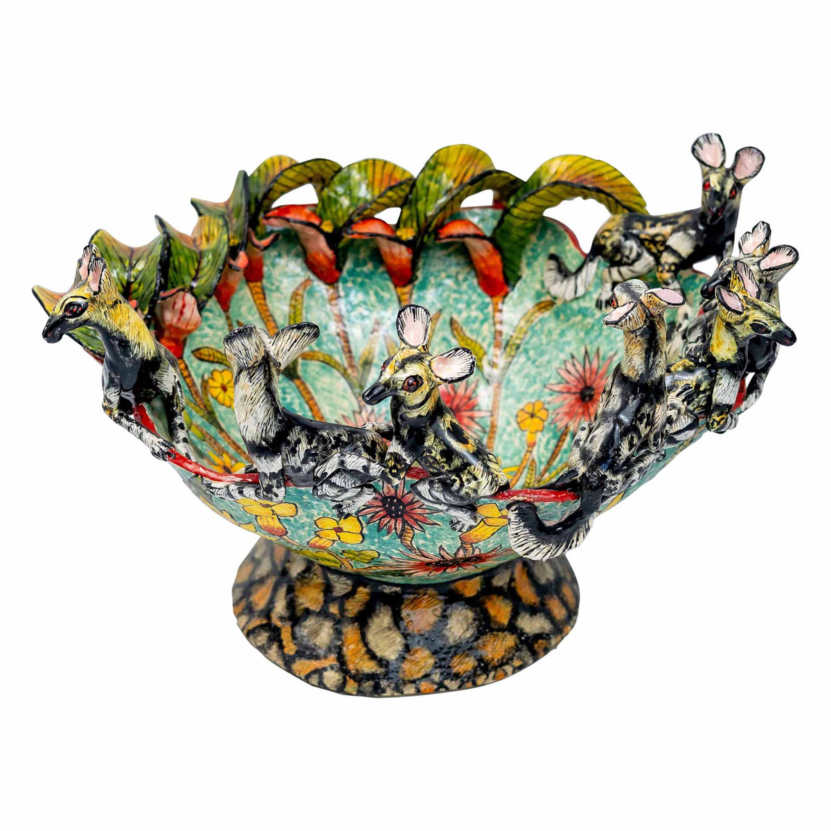 Wild Dog Raised Bowl