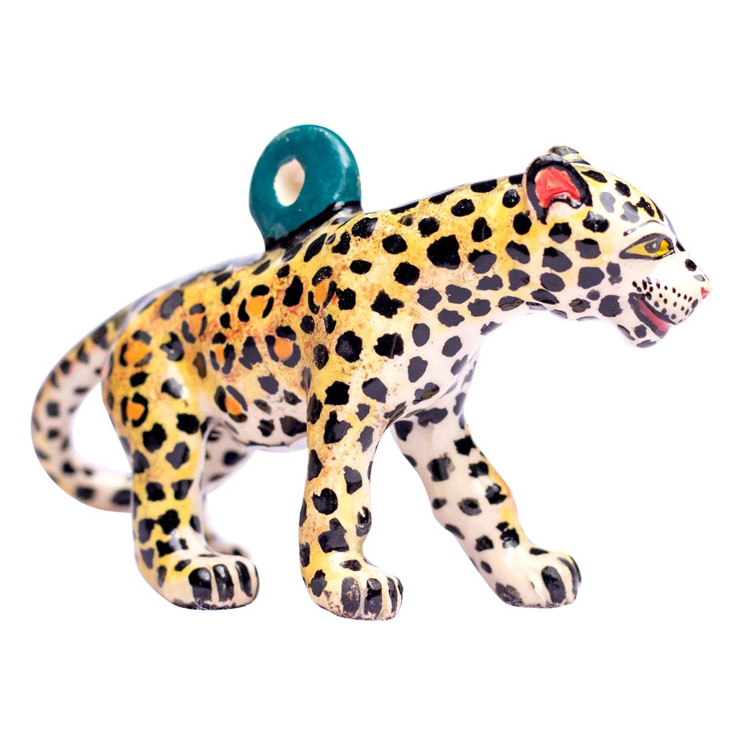 Leopard ornament