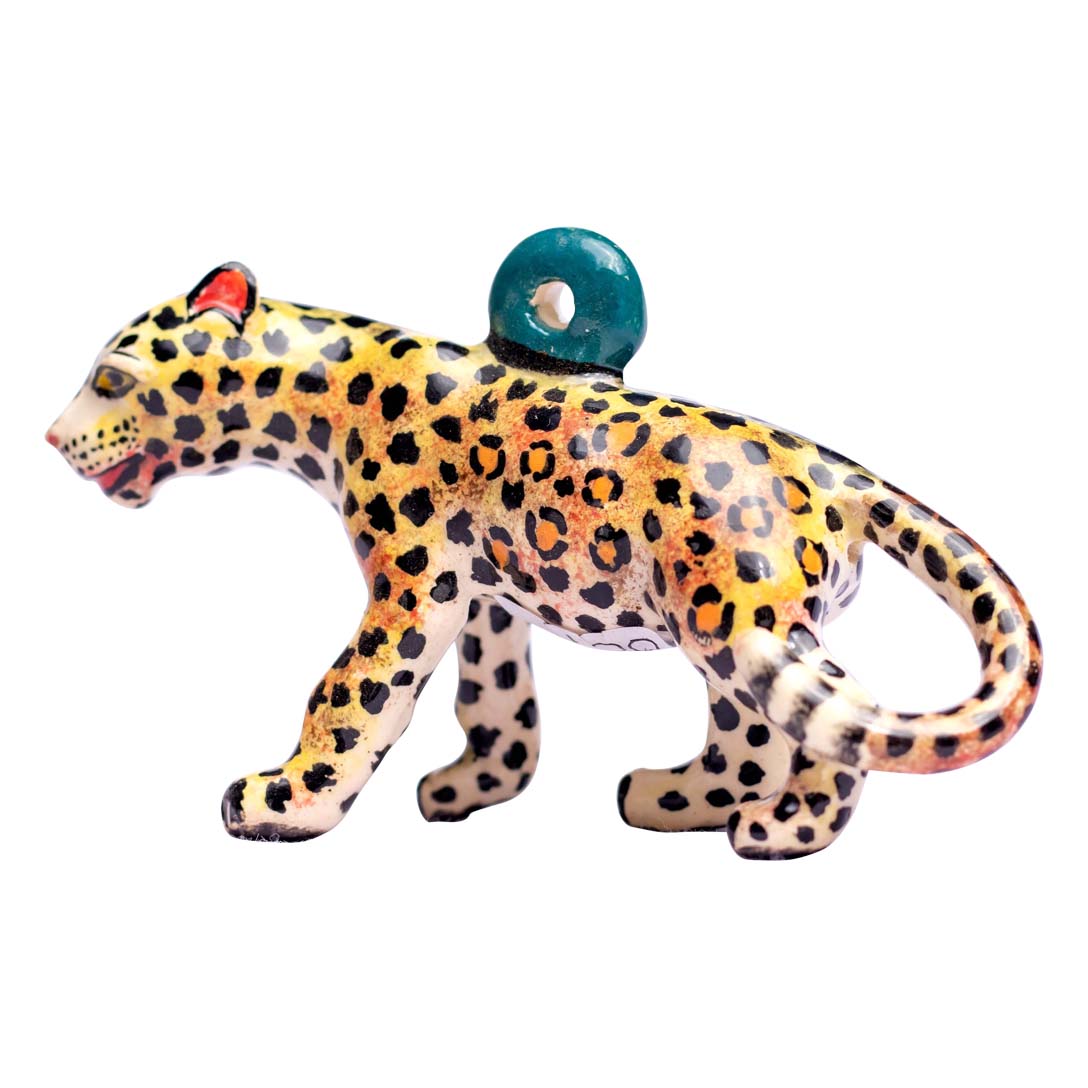 Leopard ornament