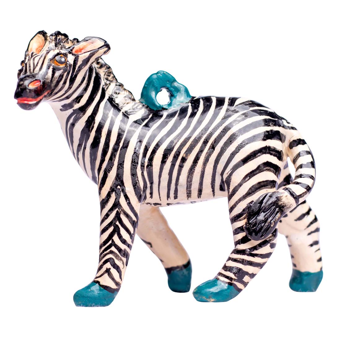 Zebra ornament