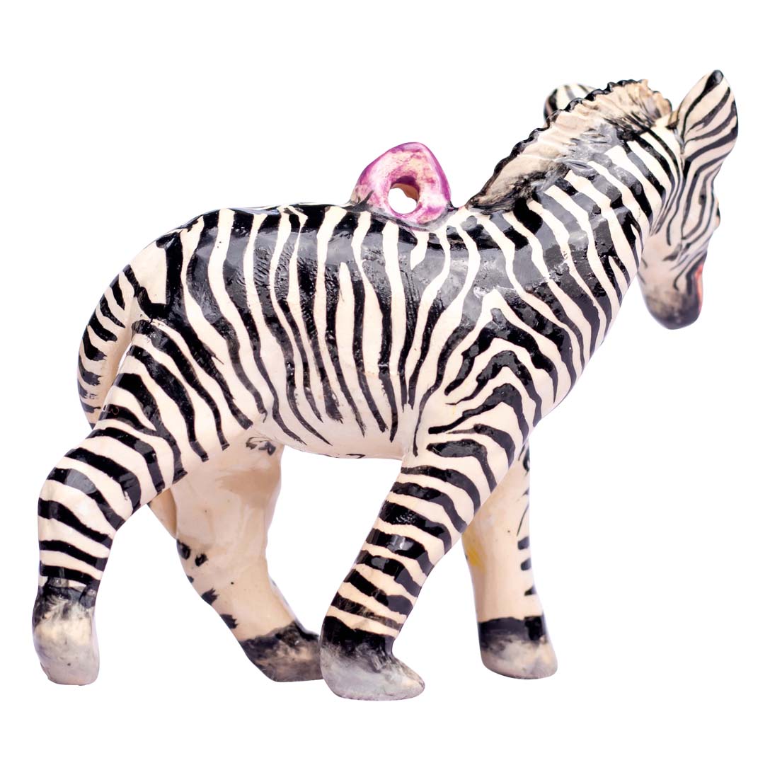 Zebra ornament