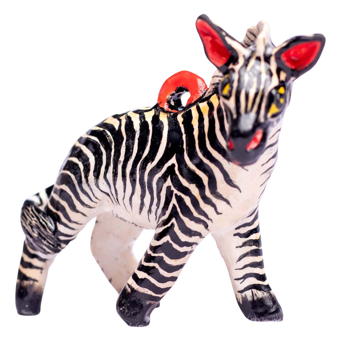Zebra ornament