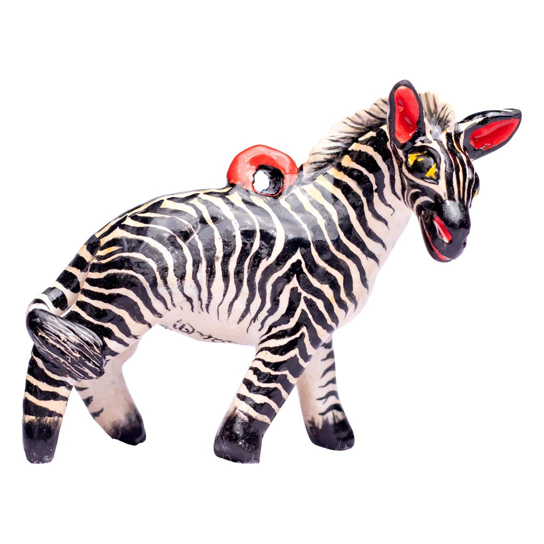 Zebra ornament