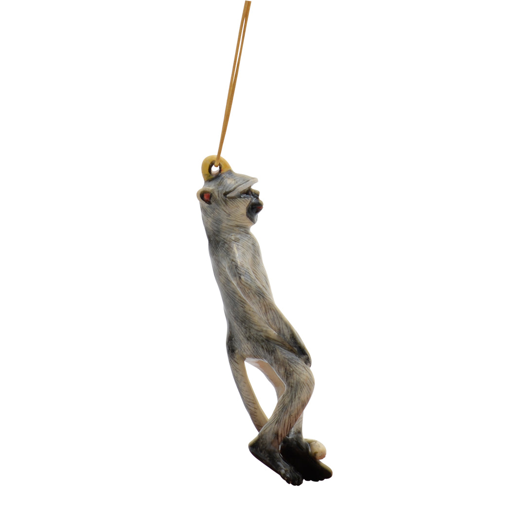Monkey ornament