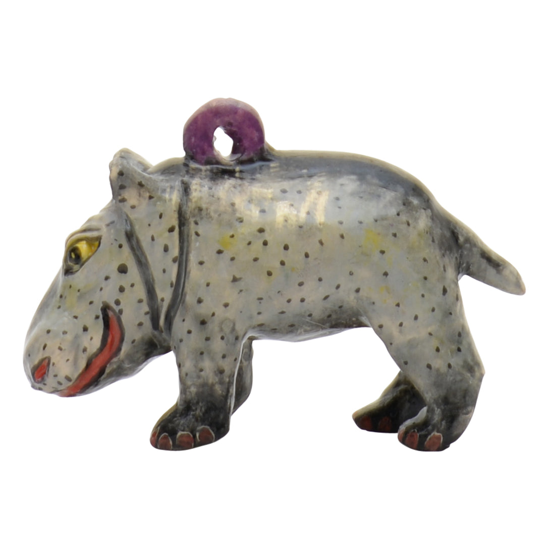 Hippopotamus ornament